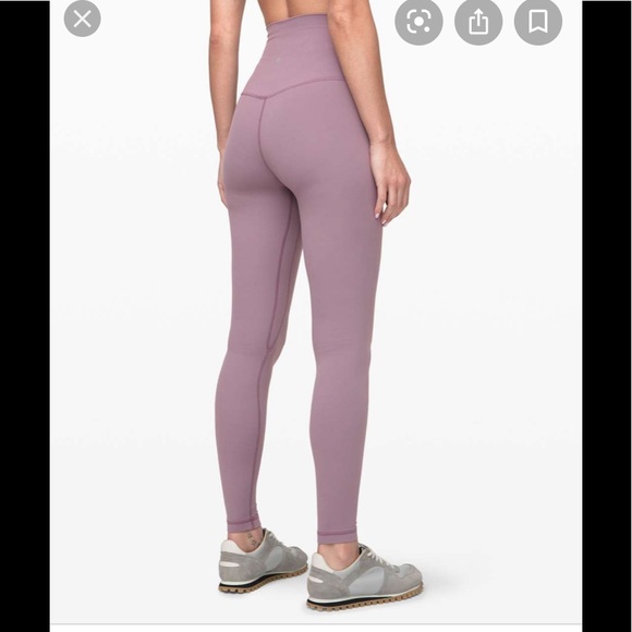 Lululemon align pant- smoked mulberry - Picture 2 of 9